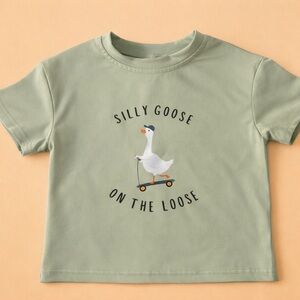 🐻 SILLY GOOSE TODDLER TSHIRT